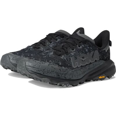 Hoka One One Speedgoat 6 GORE-TEX Trail Shoes - Black/Outer Orbit - Trail Shoes Hoka One One Speedgoat 6 GORE-TEX Trail Shoes - Black/Outer Orbit - Trail Shoes