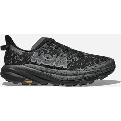 HOKA - Speedgoat 6 GORE-TEX Trail Shoes - Black/Outer Orbit - Shoes HOKA - Speedgoat 6 GORE-TEX Trail Shoes - Black/Outer Orbit - Shoes