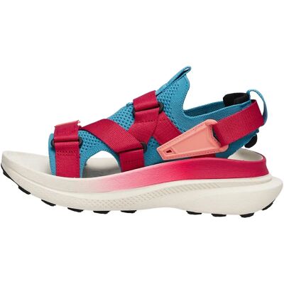 Teva Aventrail Damen Trekkingsandalen - Blau/Rot - Sportliche Outdoor Schuhe Teva Aventrail Damen Trekkingsandalen - Blau/Rot - Sportliche Outdoor Schuhe