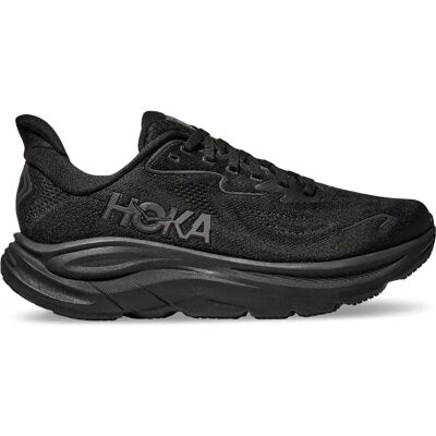 Tênis de corrida feminino HOKA Clifton 10 - Preto, Tamanho 3 Tênis de corrida feminino HOKA Clifton 10 - Preto, Tamanho 3