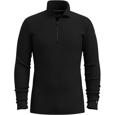 Smartwool Klassisk termisk inderlag til mænd 1/4-zip - Sort - XL - Underlag Smartwool Klassisk termisk inderlag til mænd 1/4-zip - Sort - XL - Underlag