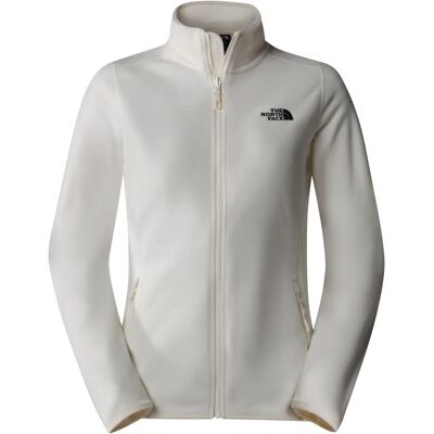 The North Face W 100 GLACIER FZ - EU - Kurtka polarowa - biały dune The North Face W 100 GLACIER FZ - EU - Kurtka polarowa - biały dune