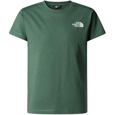 Barnens Gröna T-shirt från The North Face - Casual Kläder Barnens Gröna T-shirt från The North Face - Casual Kläder
