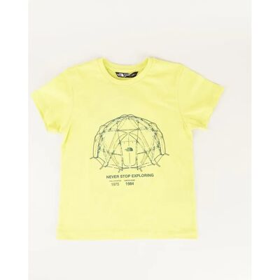 The North Face Barn Gul T-shirt - Sommarliv utomhus The North Face Barn Gul T-shirt - Sommarliv utomhus