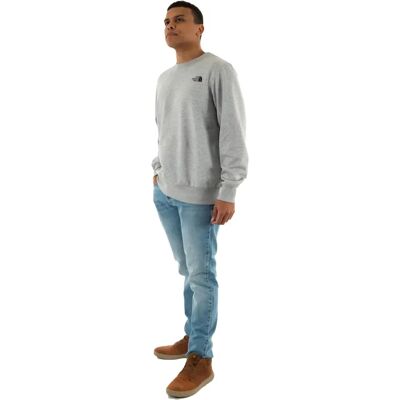 The North Face Simple Dome Crew Sweatshirt - Grey The North Face Simple Dome Crew Sweatshirt - Grey