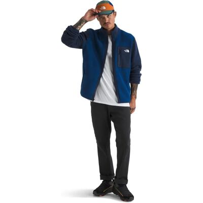 Veste polaire Yumiori bleue de The North Face - Mi-lourde - Publicité Veste polaire Yumiori bleue de The North Face - Mi-lourde - Publicité
