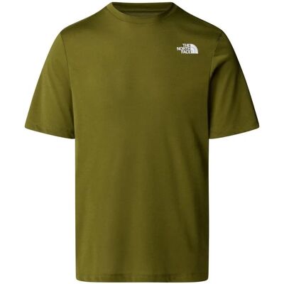 North Face - TNF Foundation Mountains - Green - S - T-shirt North Face - TNF Foundation Mountains - Green - S - T-shirt