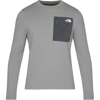 Moletom The North Face Kecha Crew cinza claro preto - L - moletom Moletom The North Face Kecha Crew cinza claro preto - L - moletom