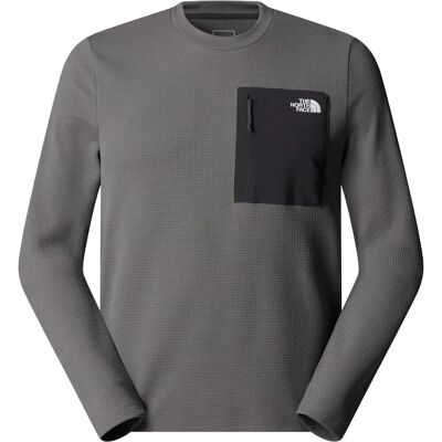 Felpa The North Face Kecha Crew grigia - Uomo Montagna Felpa The North Face Kecha Crew grigia - Uomo Montagna