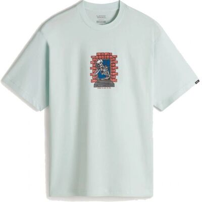 Vans - Skull Window Hint Of Mint - Zelená - M - T-Shirt Vans - Skull Window Hint Of Mint - Zelená - M - T-Shirt