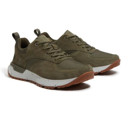 Timberland Voyager Park Grüne Schuhe - Lässige Lederschuhe Timberland Voyager Park Grüne Schuhe - Lässige Lederschuhe