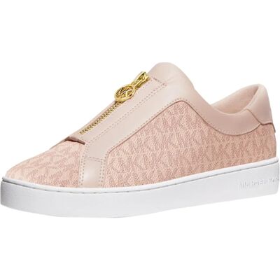 Michael Kors Keaton Zip Slip On - Beige - Sneaker - Low-Top - Sneaker Michael Kors Keaton Zip Slip On - Beige - Sneaker - Low-Top - Sneaker