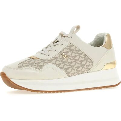 Michael Kors Raina Beigeschlappen - Casual Sportlich Chic Michael Kors Raina Beigeschlappen - Casual Sportlich Chic