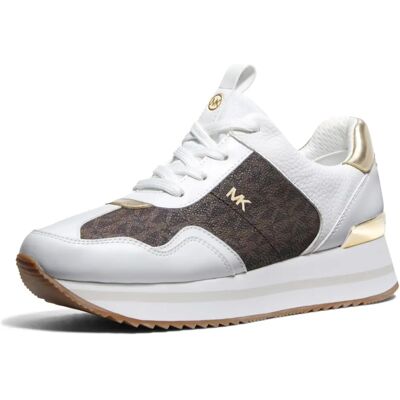 Michael Kors Raina Białe - Casual Sneakers Michael Kors Raina Białe - Casual Sneakers