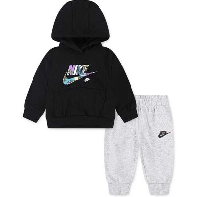 Nike Svart träningsdress för pojkar - Sportkläder Ss2025 Nike Svart träningsdress för pojkar - Sportkläder Ss2025