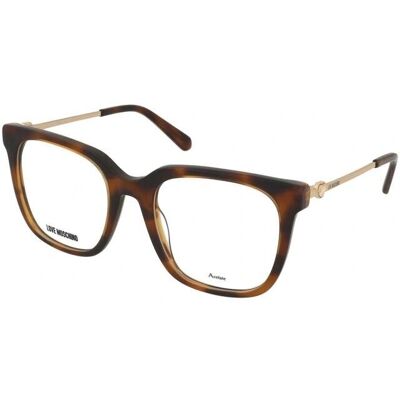 Montures de lunettes en plastique Love Moschino Havana 2 - Publicité Montures de lunettes en plastique Love Moschino Havana 2 - Publicité