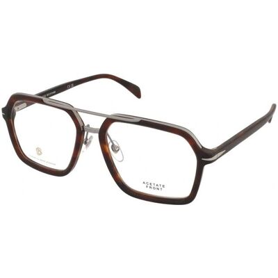 Montatura Ottica Corno Marrone David Beckham - Occhiali Montatura Ottica Corno Marrone David Beckham - Occhiali