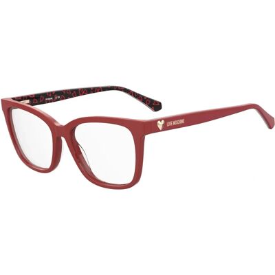 Ramă de ochelari Love Moschino MOL638 0HZ Model Roșu Negru - Ramă Ramă de ochelari Love Moschino MOL638 0HZ Model Roșu Negru - Ramă
