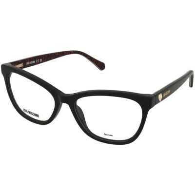 Love Moschino Eyewear Frames Black Pattern - Eyewear Frames Love Moschino Eyewear Frames Black Pattern - Eyewear Frames
