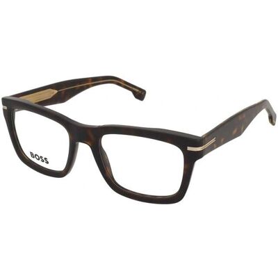 Hugo Boss 1720 Havana Unisex Brillengestell - Brillenrahmen Hugo Boss 1720 Havana Unisex Brillengestell - Brillenrahmen