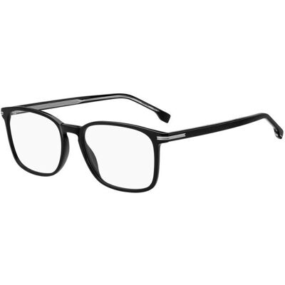 Montatura occhiali rettangolare eco-acetato HUGO BOSS 1727 Nera Montatura occhiali rettangolare eco-acetato HUGO BOSS 1727 Nera