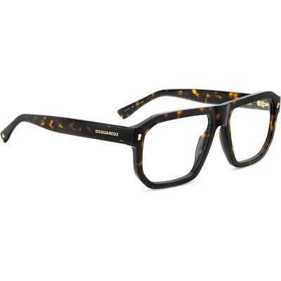 Dsquared2 Modello D2 0146 Occhiali in acetato geometrico - Occhiali Dsquared2 Modello D2 0146 Occhiali in acetato geometrico - Occhiali
