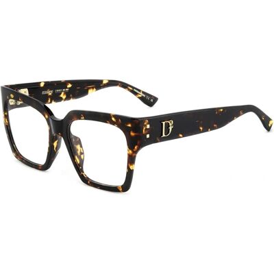 DSQUARED2 D2 0151/G Havana - Montatura ottica DSQUARED2 D2 0151/G Havana - Montatura ottica