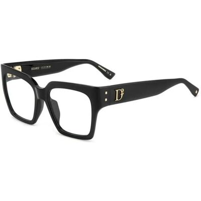 DSQUARED2 D2 0151/G 807 Schwarz - Brillenfassung DSQUARED2 D2 0151/G 807 Schwarz - Brillenfassung