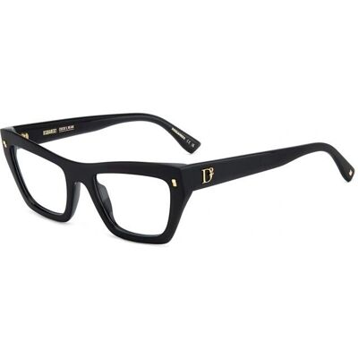 Ramă de ochelari neagră DSQUARED2 D2 0153 - Ochelari Ramă de ochelari neagră DSQUARED2 D2 0153 - Ochelari