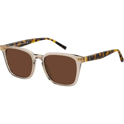 Ochelari de soare Tommy Hilfiger TH 2158/S 10A 52-18 cu Rețetă, Femeie, Ramă completă, Rectangular Ochelari de soare Tommy Hilfiger TH 2158/S 10A 52-18 cu Rețetă, Femeie, Ramă completă, Rectangular