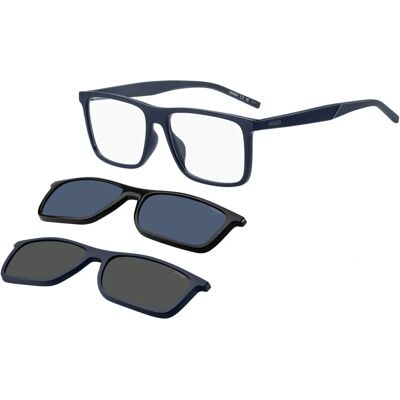 Lunettes de soleil carrées transparentes bleues Hugo Boss HG 1331/G/CS2 - Lunettes de soleil Lunettes de soleil carrées transparentes bleues Hugo Boss HG 1331/G/CS2 - Lunettes de soleil