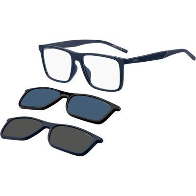 Lunettes de soleil carrées transparentes bleues Hugo Boss HG 1331/G/CS2 - Lunettes de soleil Lunettes de soleil carrées transparentes bleues Hugo Boss HG 1331/G/CS2 - Lunettes de soleil