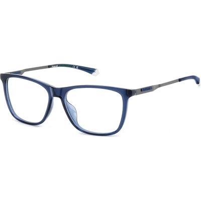 Monture de lunettes POLAROID PLD D549/G Bleu pour Hommes - Publicité Monture de lunettes POLAROID PLD D549/G Bleu pour Hommes - Publicité