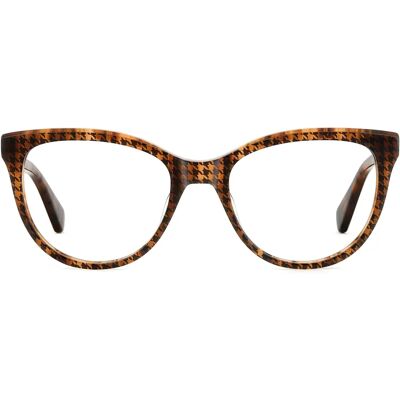 KATE SPADE Y1J Pattern Brown Eyewear Frames - Eyewear Frames KATE SPADE Y1J Pattern Brown Eyewear Frames - Eyewear Frames