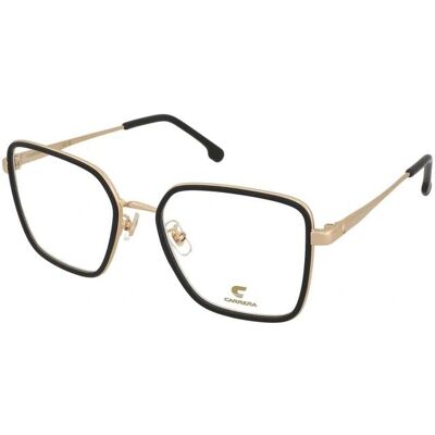 CARRERA 3050 80S Schwarz Weiß Brille - Brillenfassung CARRERA 3050 80S Schwarz Weiß Brille - Brillenfassung