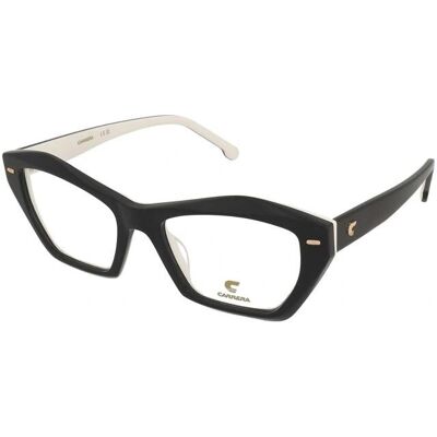 Carrera 3053 80S Schwarz Weiß Brillenfassung - Eyewear Frames Carrera 3053 80S Schwarz Weiß Brillenfassung - Eyewear Frames