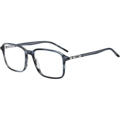 Hugo HG 1350 Blue Rectangular Eyeglasses - Eyeglasses Hugo HG 1350 Blue Rectangular Eyeglasses - Eyeglasses