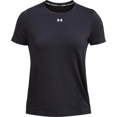 Camiseta sin costuras Under Armour Vanish Seamless Loose - Mujeres - Negro / Antracita / Blanco Camiseta sin costuras Under Armour Vanish Seamless Loose - Mujeres - Negro / Antracita / Blanco