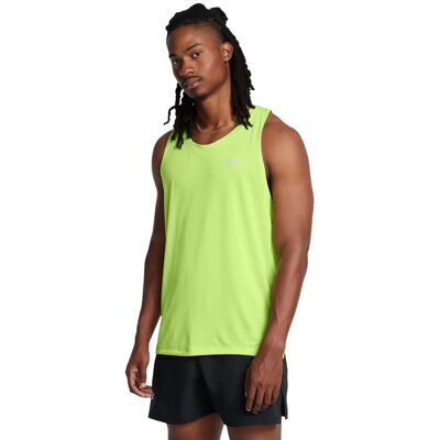 Maillot de course Under Armour Launch - Vert - Publicité Maillot de course Under Armour Launch - Vert - Publicité