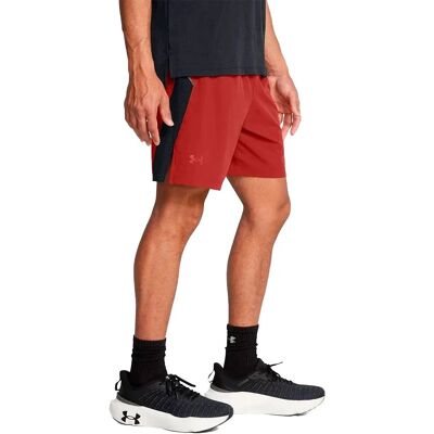 Under Armour Launch Elite 7-tums orange shorts - shorts Under Armour Launch Elite 7-tums orange shorts - shorts