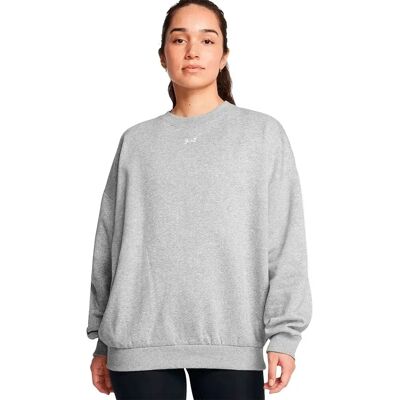 Under Armour Rival Fleece Grå Oversized Tröja - Tröja Under Armour Rival Fleece Grå Oversized Tröja - Tröja