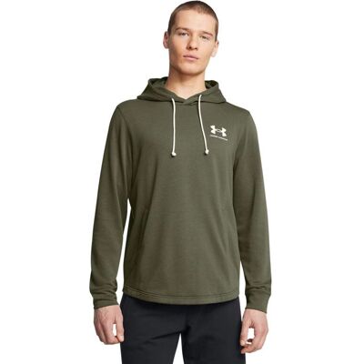 Under Armour Rival Terry Hoodie Marine OD Green / Onyx White XXL - Hoodie Under Armour Rival Terry Hoodie Marine OD Green / Onyx White XXL - Hoodie