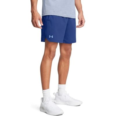 Under Armour Heren Vanish Woven 6" Shorts - Blauw Under Armour Heren Vanish Woven 6" Shorts - Blauw