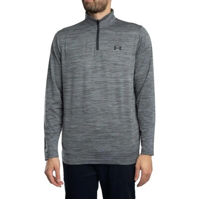 Under Armour Golf Match Play 1/4 Zip Track Top - Stahl/Anthrazit - Männlich - XL Under Armour Golf Match Play 1/4 Zip Track Top - Stahl/Anthrazit - Männlich - XL