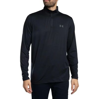Under Armour Black Golf Match Play 1/4 Zip Track Top - Track Top Under Armour Black Golf Match Play 1/4 Zip Track Top - Track Top