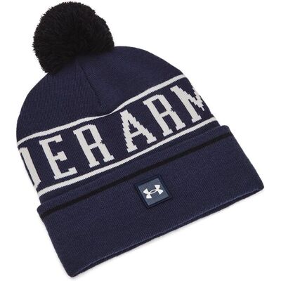 Under Armour Halftime Pom Beanie (1386634) - Mitternachtsblau Under Armour Halftime Pom Beanie (1386634) - Mitternachtsblau