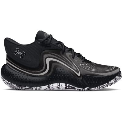 Under Armour UA Spawn 6 Mid Noir - Chaussures de basketball - Publicité Under Armour UA Spawn 6 Mid Noir - Chaussures de basketball - Publicité