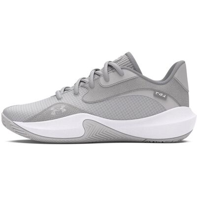 Under Armour - UA Lockdown 7 Low - Szary - Basketball Shoes Under Armour - UA Lockdown 7 Low - Szary - Basketball Shoes