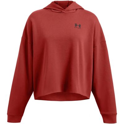 Sweat à Capuche Rival Terry Under Armour - Orange Terre - Publicité Sweat à Capuche Rival Terry Under Armour - Orange Terre - Publicité