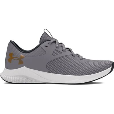 Chaussures d'entraînement Under Armour Charged Aurora 2 - Femmes Gris/Noir/Coyote - Publicité Chaussures d'entraînement Under Armour Charged Aurora 2 - Femmes Gris/Noir/Coyote - Publicité